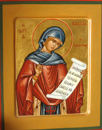 Св. Кассия, песнописица Константинопольская